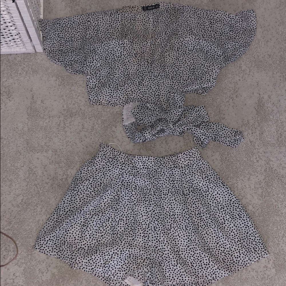 Polka dot set